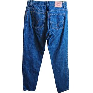 8L 29x34 Vintage Levis Jeans 550 Relaxed Fit Mexico Y2K Womens Denim Red tab